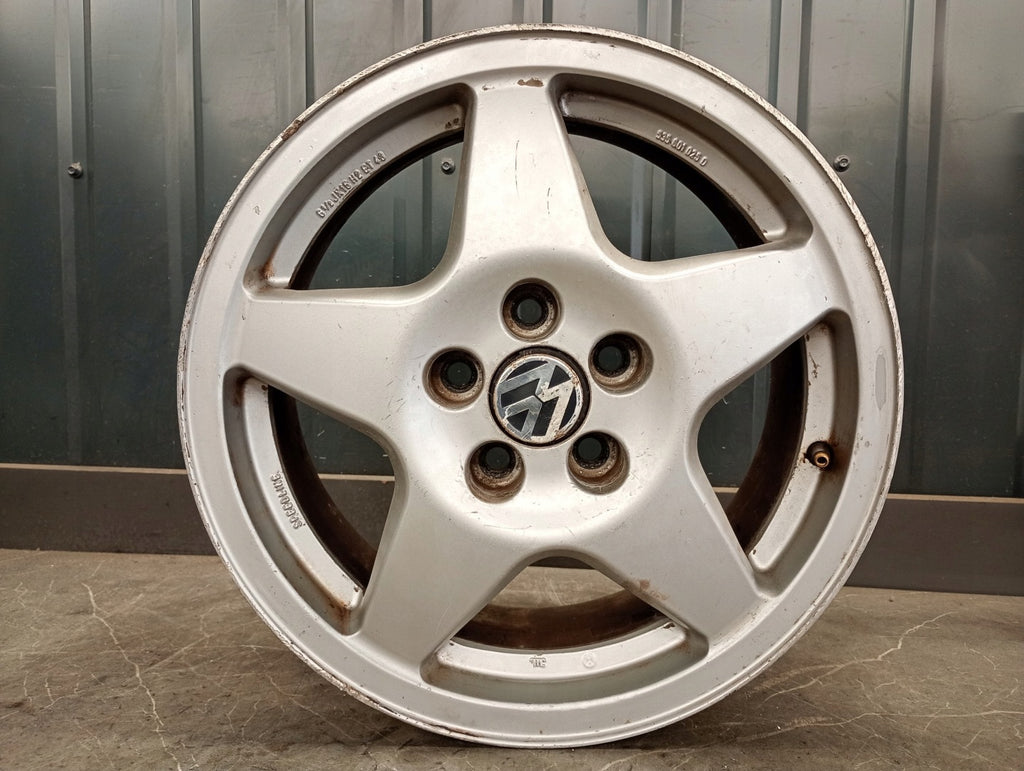 1x Alufelge 15 Zoll 6.5" 5x100 535601025D VW Golf Polo Rim Wheel FEL3050282782sd