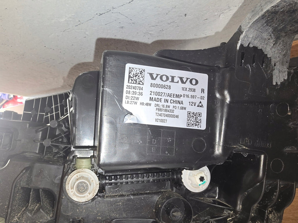 Frontscheinwerfer Volvo 80000628 Rechts Scheinwerfer Headlight SCH7975590098tp