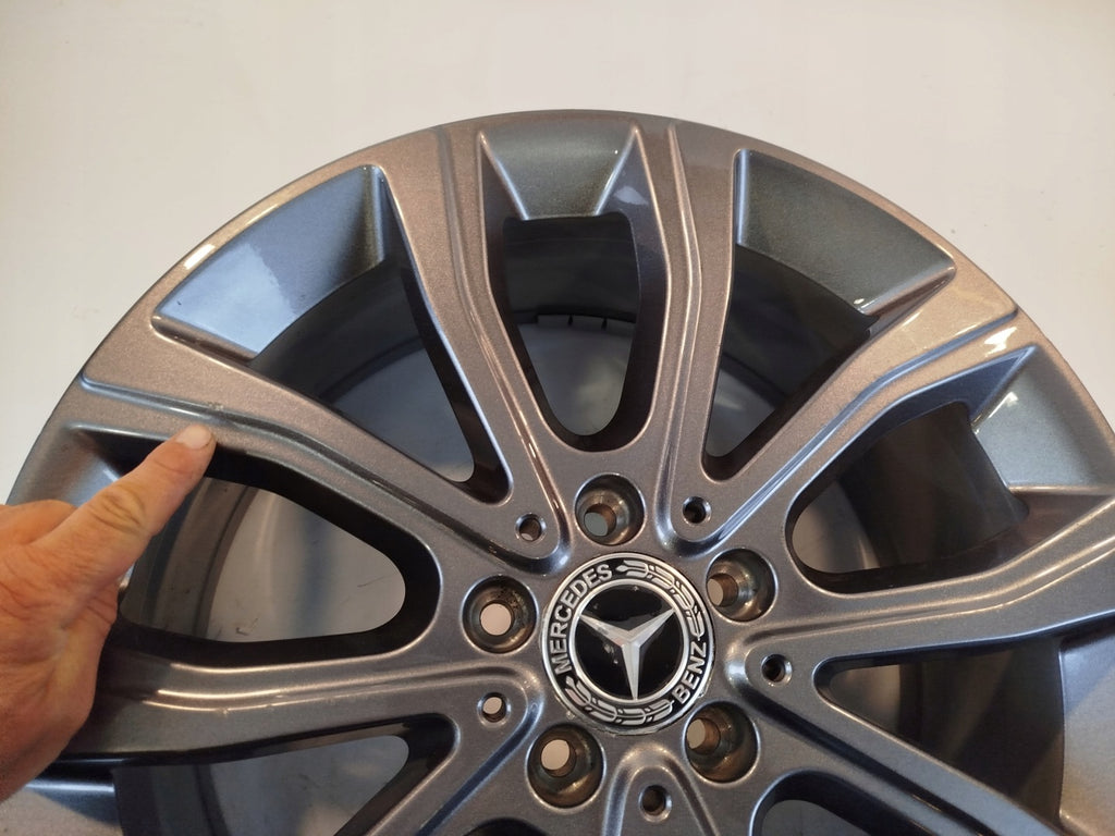 1x Alufelge 19 Zoll 8.0" 5x112 56ET Glanz Graphit A1664011500 Mercedes-Benz FEL5800357663dp