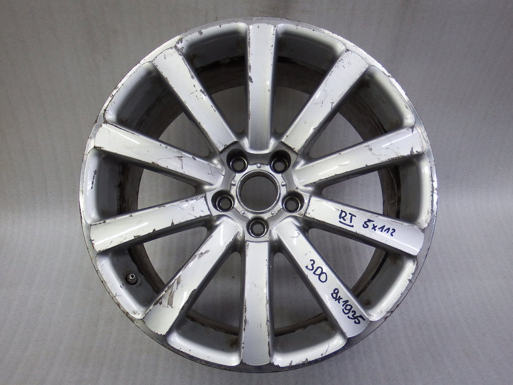 1x Alufelge 19 Zoll 9.0" 5x112 35ET Glanz Silber VW Phaeton Rim Wheel