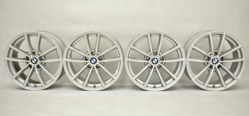 4x Alufelge 17 Zoll 7.5" 5x112 30ET Glanz Silber 6883520 BMW 3 G21 G20 Rim Wheel FEL2225079320af