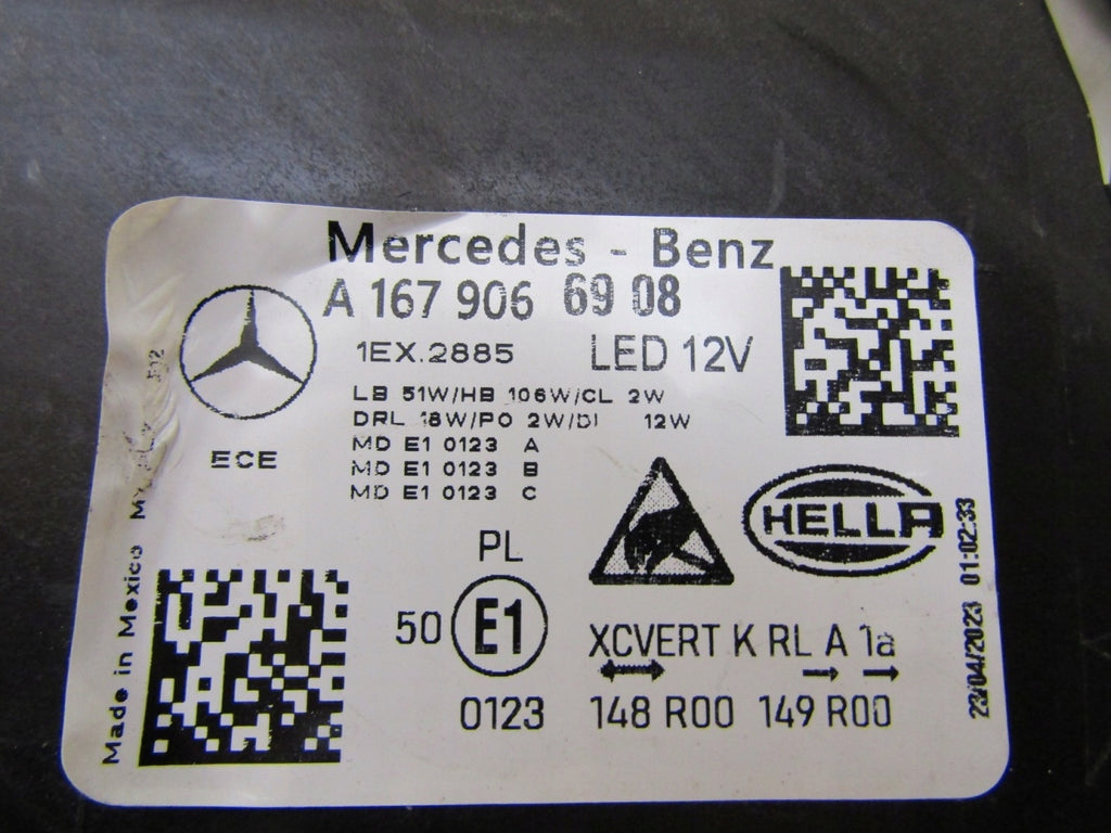 Frontscheinwerfer Mercedes-Benz Gle A1679066908 LED Links Scheinwerfer Headlight SCH2938593749uo