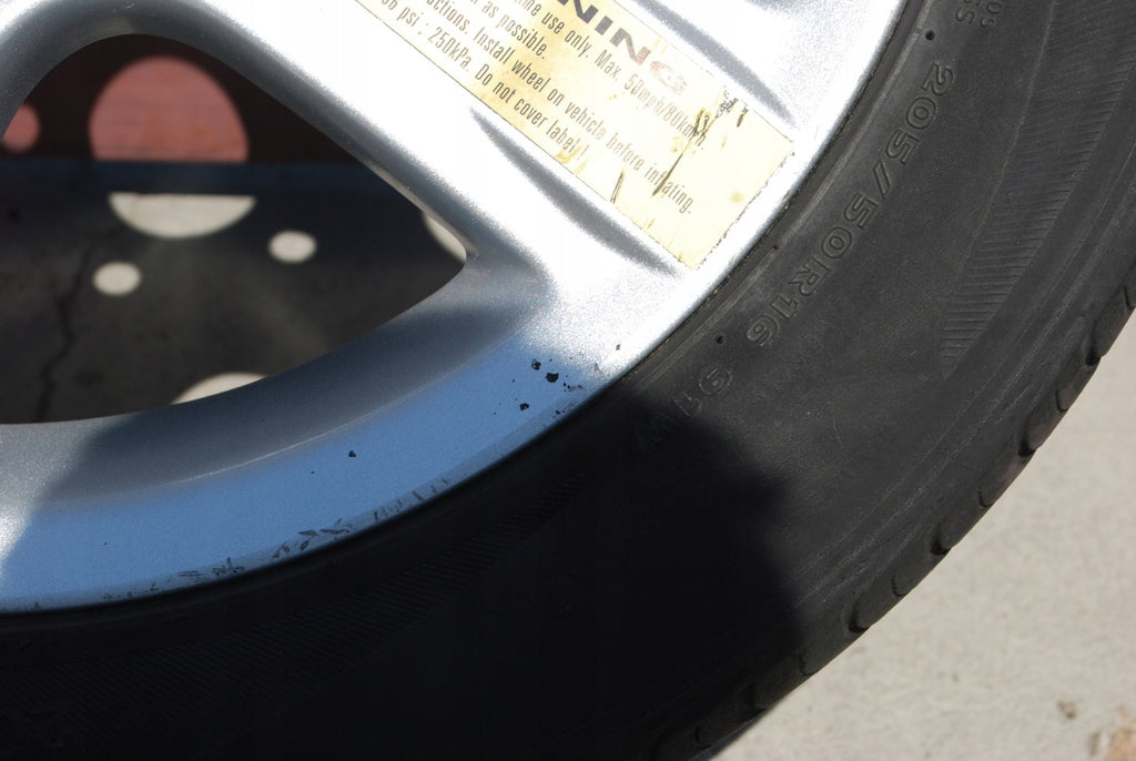 1x Alufelge 16 Zoll 6.5" 5x112 4Z7601025B Audi A6 C5 Rim Wheel