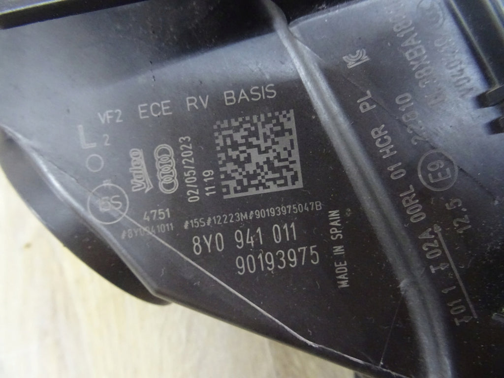 Frontscheinwerfer Audi A3 8Y0941011 Full LED Links Scheinwerfer Headlight