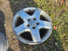 Laden Sie das Bild in den Galerie-Viewer, 4x Alufelge 17 Zoll 7.0" 5x120 55ET 7H0601025C VW T5 Rim Wheel FEL4165620777lt