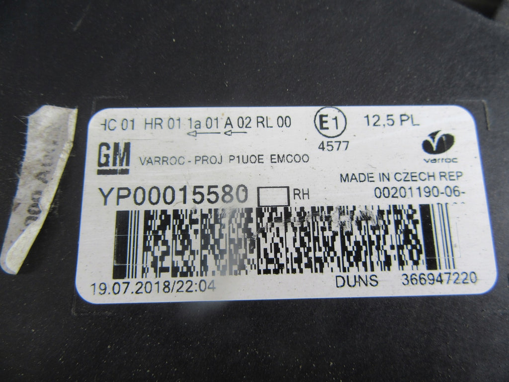 Frontscheinwerfer Opel Grandland X YP00015580 LED Rechts Scheinwerfer Headlight