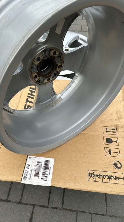 1x Alufelge 19 Zoll 8.5" 5x112 62ET Glanz Silber A1664013000 Mercedes-Benz FEL3839813826xt