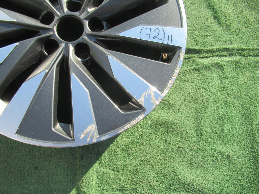 1x Alufelge 18 Zoll 8.0" 5x112 39ET Glanz Grau 4K0601025 Audi A6 B9 Mg Rim Wheel FEL4216212200dl