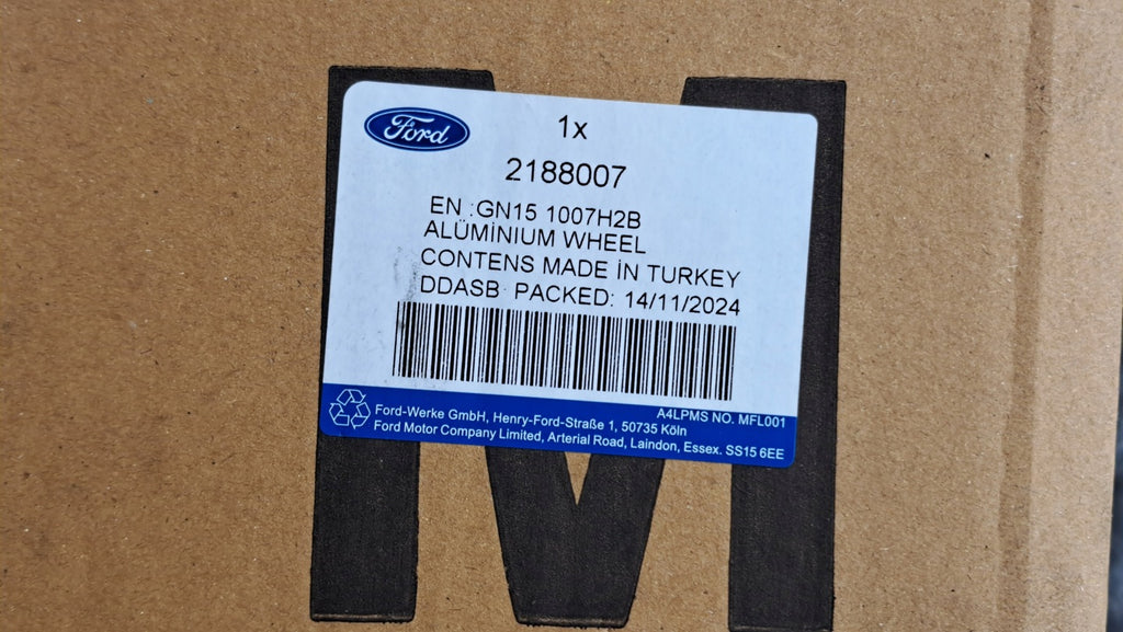 1x Alufelge 17 Zoll 7.0" 4x108 Ford Ecosport Rim Wheel FEL5098914926cv