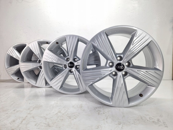 4x Alufelge 19 Zoll 8.0" 5x112 45ET Glanz Silber 89A601025B Audi Rim Wheel FEL5209877115pl