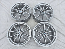 Laden Sie das Bild in den Galerie-Viewer, 4x Alufelge 18 Zoll 7.0" 5x112 22ET Glanz Silber 6880047 BMW G02 Rim Wheel FEL8269564745oy
