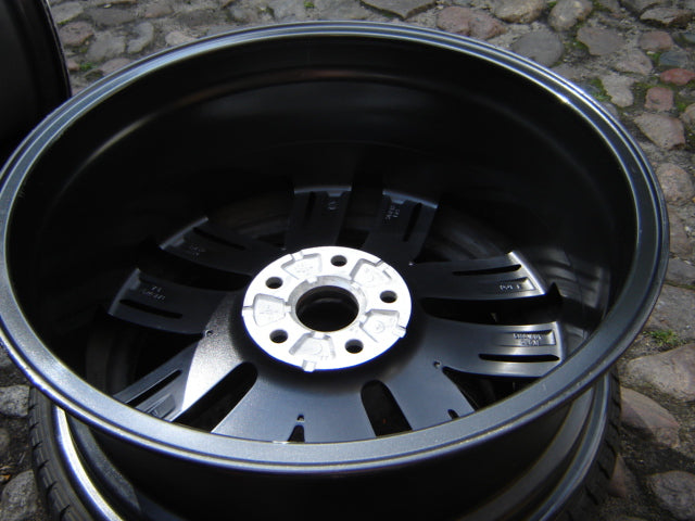1x Alufelge 19 Zoll 7.0" 5x112 43ET Glanz Schwarz VW Tiguan Rim Wheel FEL9071528781de