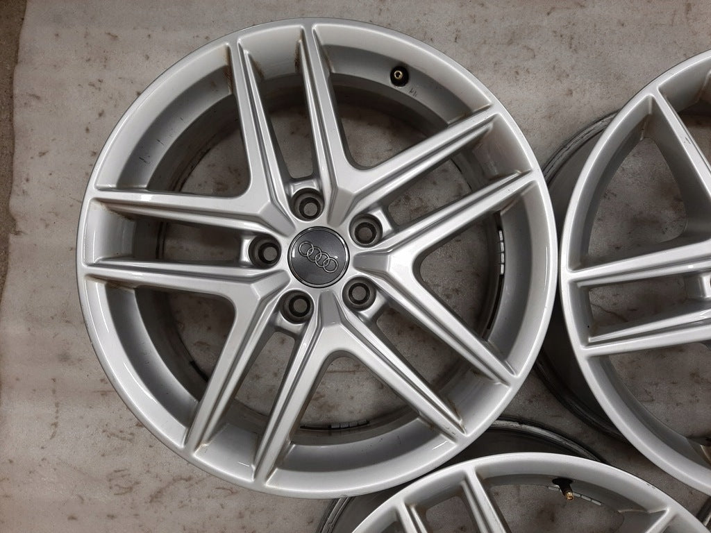 4x Alufelge 17 Zoll 6.5" 5x112 28ET Glanz Silber 8W9601025 Audi Allroad B9 FEL9017002003ro