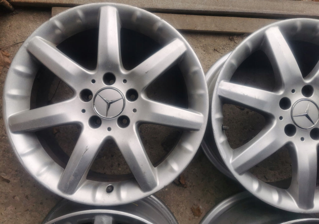 4x Alufelge 16 Zoll 8.5" 5x112 43ET A20344012402 Mercedes-Benz Rim Wheel FEL5160817091gf