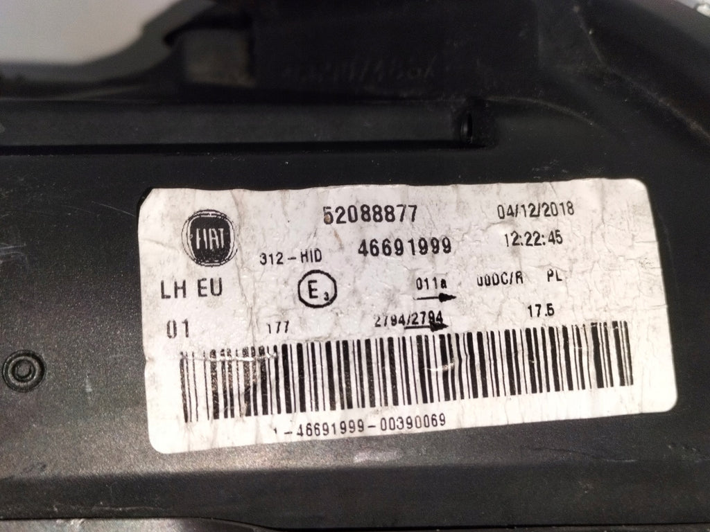 Frontscheinwerfer Fiat 500 52088877 Xenon Links Scheinwerfer Headlight