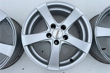 Laden Sie das Bild in den Galerie-Viewer, 4x Alufelge 15 Zoll 6.0" 5x112 48ET Glanz Silber 47672 Audi I Rim Wheel FEL8101646246ta