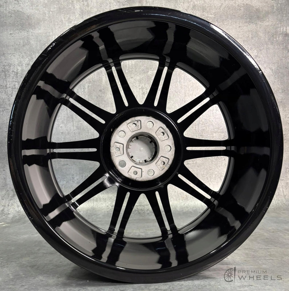 1x Alufelge 19 Zoll 8.0" 5x120 37ET Glanz Schwarz 8037141 BMW E91 E93 E90 E92 FEL5316237261bh