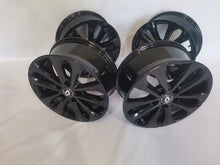 Laden Sie das Bild in den Galerie-Viewer, 4x Alufelge 16 Zoll 6.5" 5x114.3 44ET Schwarz 403005287R Renault Megane Talisman FEL3700319421tm