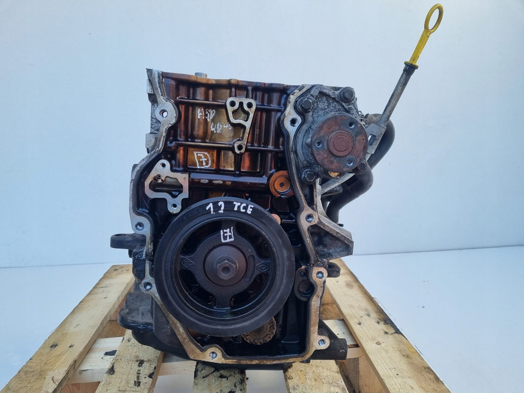 Motorblock Dacia Duster H5F404 1.2 TCE 125PS 92kW 127TKm 2009 Benzin Unkomplett