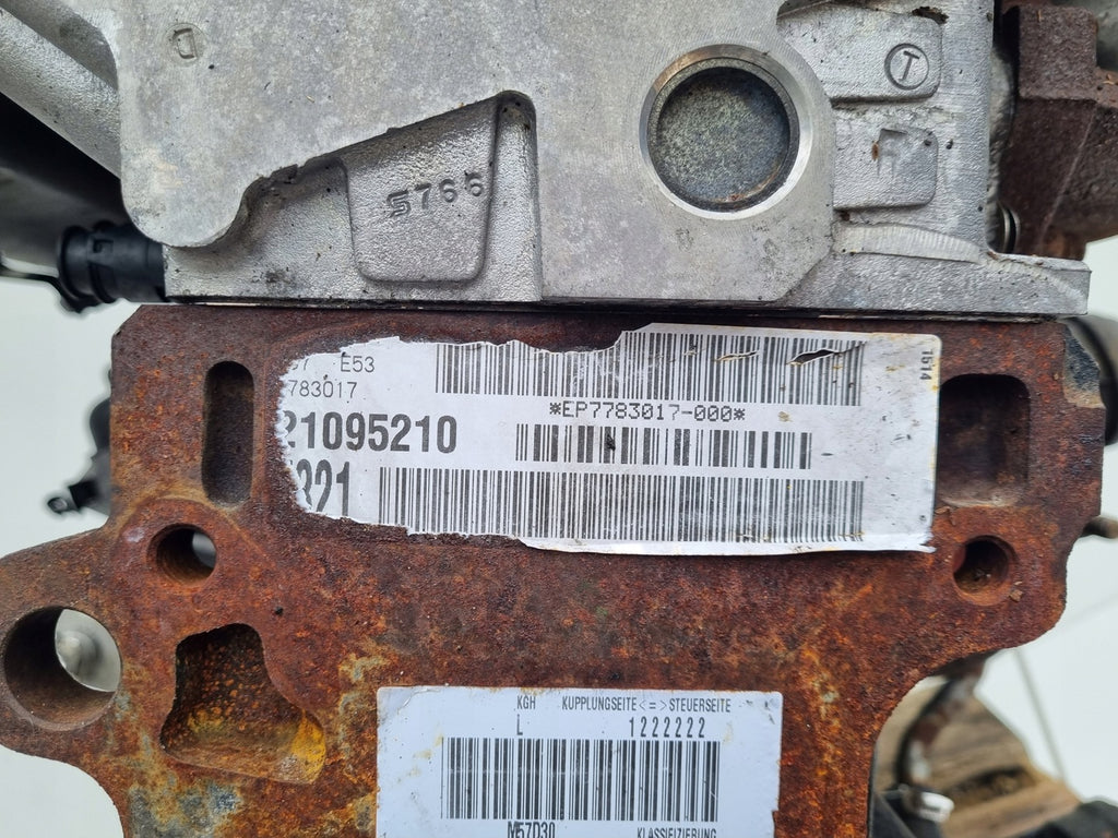 Motor BMW X5 E53 M57D30 3.0 184PS 135kW 191TKm 1999 Diesel Engine Unkomplett