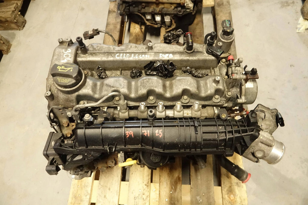 Motor Hyundai Kia I30 Ceed D4FB 1.6 CRDI 81kW 2012 Diesel Engine Unkomplett