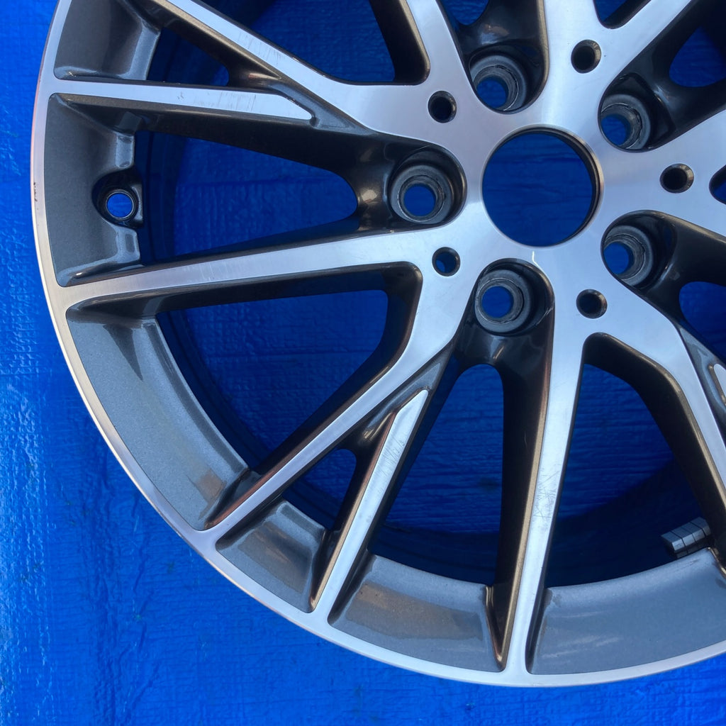 1x Alufelge 17 Zoll 7.0" 5x112 47ET 7849122 BMW F45 1 F40 Rim Wheel FEL3139370184ez