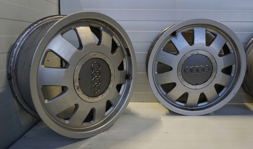 4x Alufelge 15 Zoll 6.0" 5x112 45ET Silber Audi Rim Wheel FEL1966986830ao