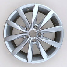 Load image into Gallery viewer, 1x Alufelge 17 Zoll 6.0&quot; 5x112 48ET Glanz Silber 5G0601025K VW Golf Rim Wheel