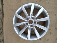 Load image into Gallery viewer, 1x Alufelge 17 Zoll 6.0&quot; 5x112 48ET Glanz Silber 5G0601025K VW Golf Rim Wheel