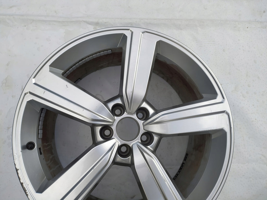 1x Alufelge 20 Zoll 9.0" 5x112 38ET Glanz Silber 4KE601025 Audi E-Tron Etron