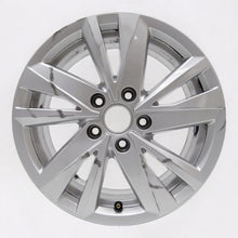 Load image into Gallery viewer, 1x Alufelge 16 Zoll 6.5&quot; 5x112 48ET Glanz Silber 5TA601025Q VW Touran Rim Wheel