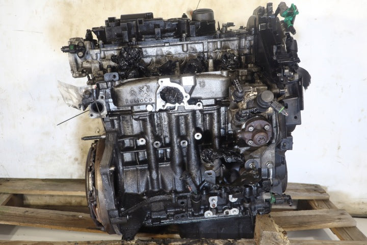 Motor Peugeot Partner BH02 1.6 HDI 99PS 2017 Diesel Engine Komplett MOT9114516777wb