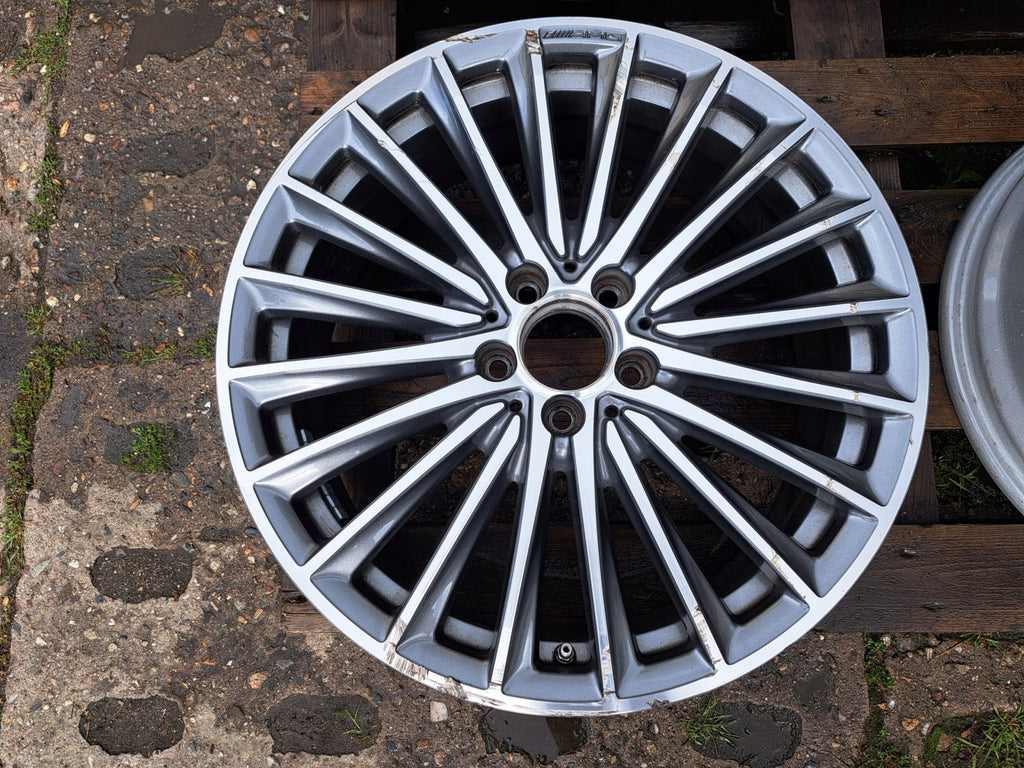 1x Alufelge 19 Zoll 7.5" 5x112 49ET A1774014200 Mercedes-Benz Cla Amg Rim Wheel FEL5027980203xd