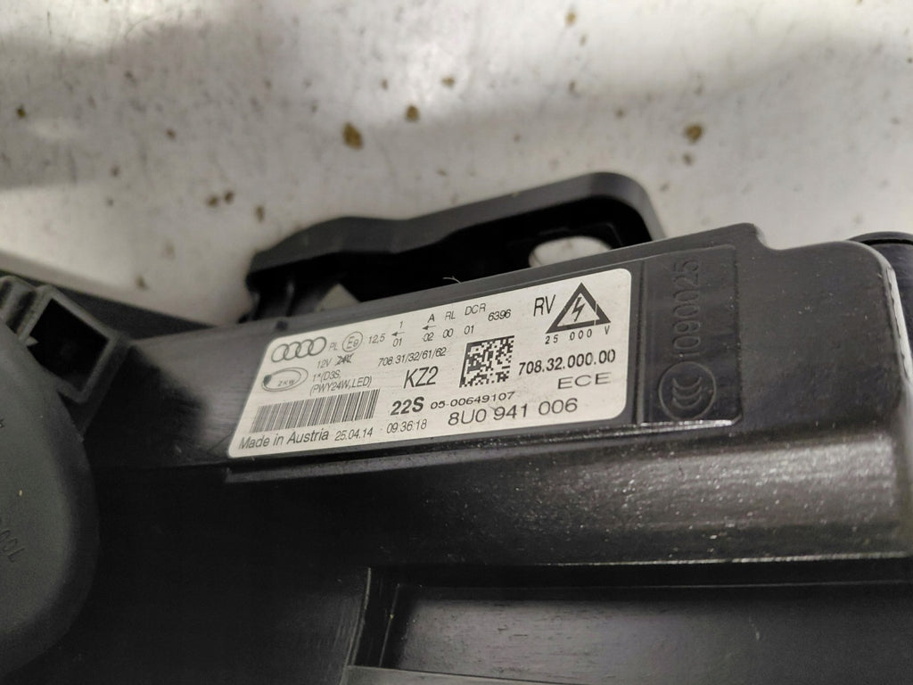 Frontscheinwerfer Audi Q3 8U0941006 Rechts Scheinwerfer Headlight SCH1022161825yg