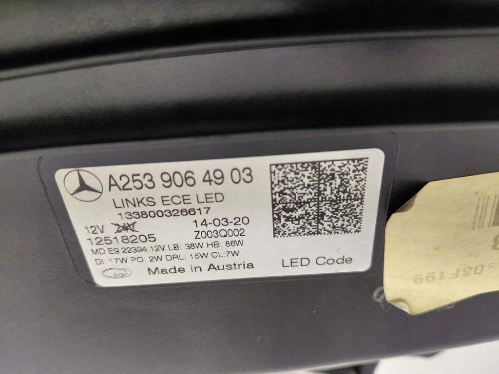 Frontscheinwerfer Mercedes-Benz Glc A2539064903 Links Scheinwerfer Headlight SCH6283559735ge