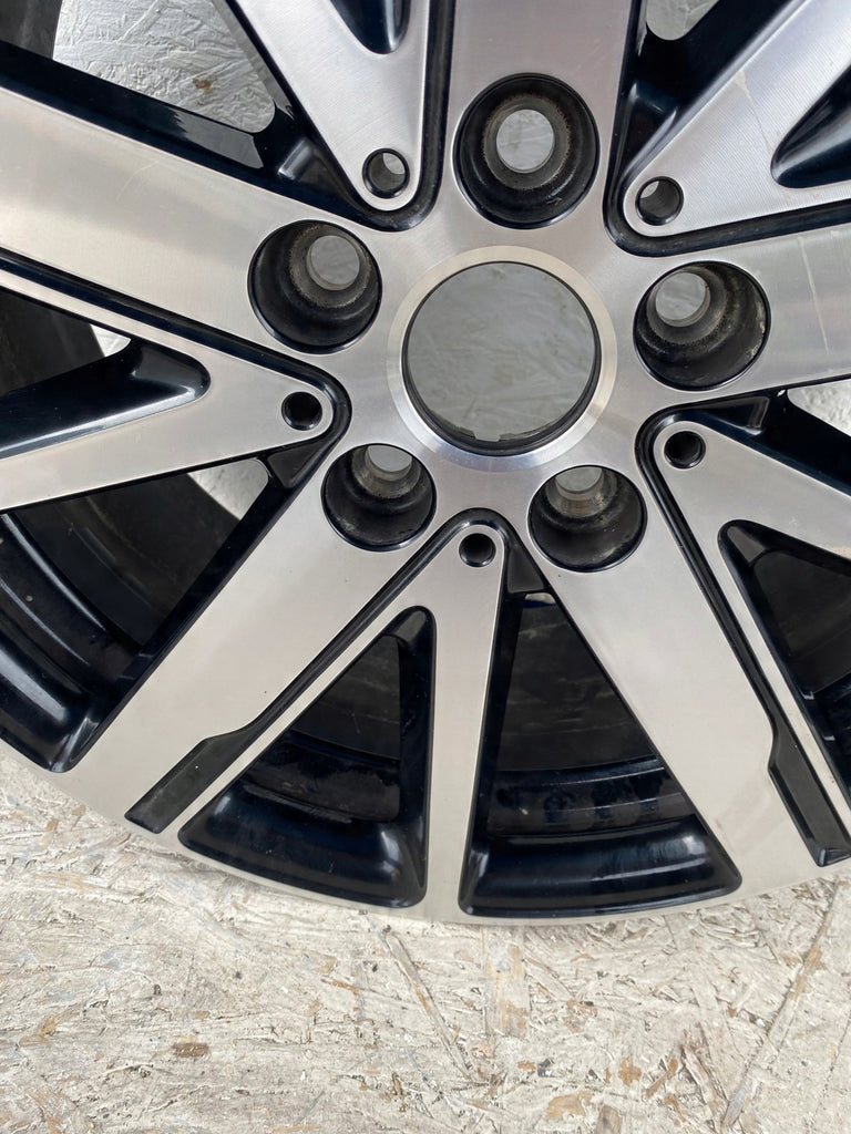 1x Alufelge 17 Zoll 7.0" 5x112 54ET Glanz Schwarz 6889638 Mini Rim Wheel