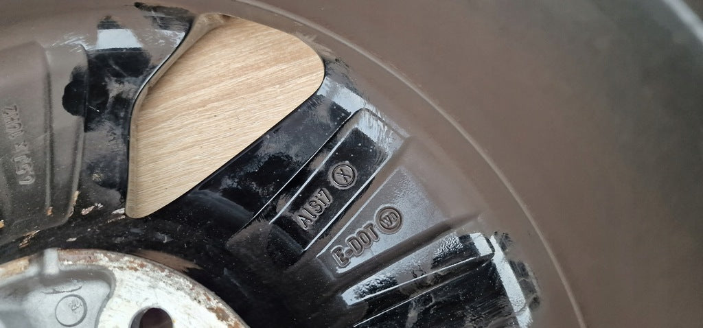 1x Alufelge 16 Zoll 6.5" 5x114.3 40ET Glanz Schwarz 52910-CR200 Kia Rim Wheel FEL5793582918vo