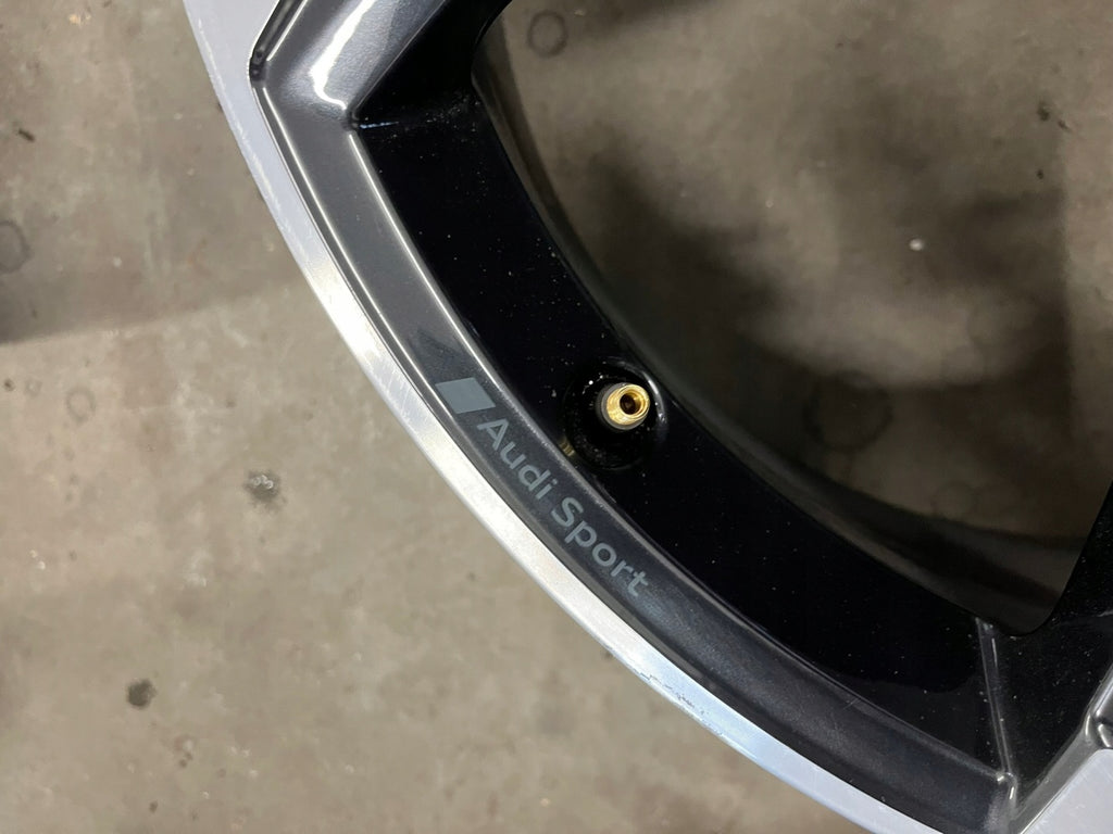 1x Alufelge 20 Zoll 8.0" 5x112 39ET Glanz 80A601025 Audi Rim Wheel FEL2202032159ei