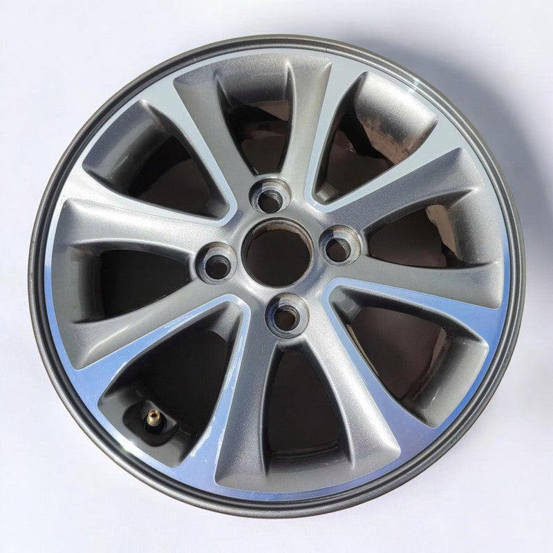 1x Alufelge 14 Zoll 5.5" 4x100 52910B9200 Hyundai I10 Rim Wheel