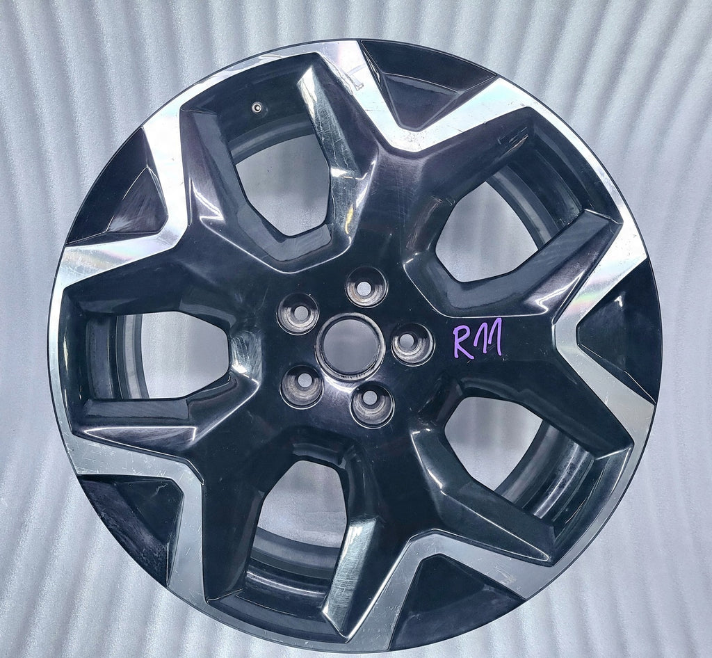 1x Alufelge 19 Zoll 7.0" 5x108 38ET Glanz Schwarz 9839910080 Peugeot 3008