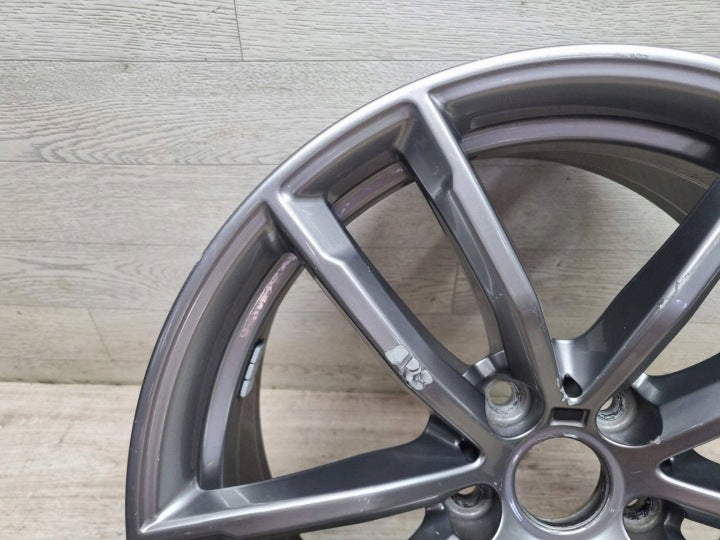 1x Alufelge 18 Zoll 5x112 Glanz Schwarz 7855081 BMW 5 G31 G30 Rim Wheel FEL4510255511nt