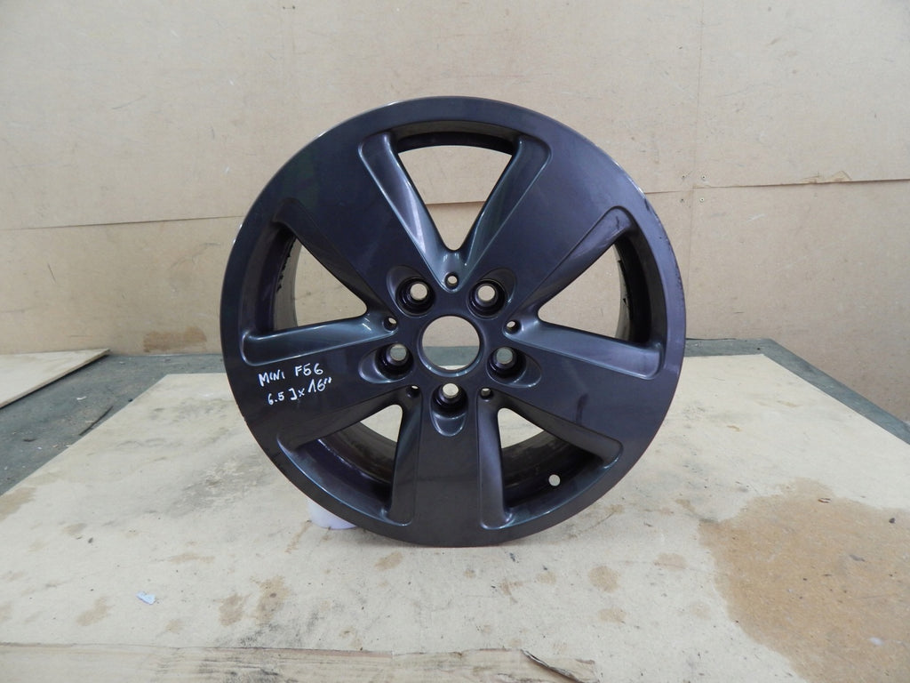 1x Alufelge 16 Zoll 6.5" 5x112 54ET Glanz Graphit 6887935 Mini F56 Rim Wheel FEL8454181214hl