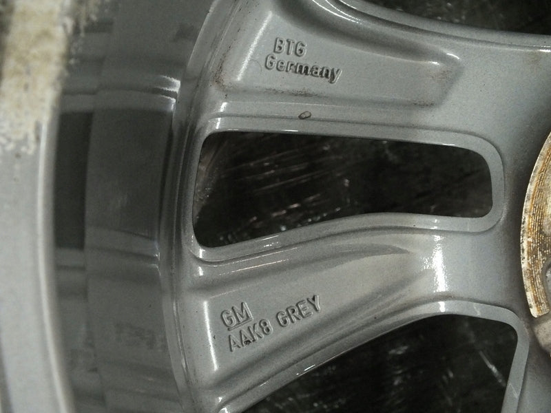 1x Alufelge 16 Zoll 6.5" 4x100 40ET Glanz Grau OP078 Opel Rim Wheel