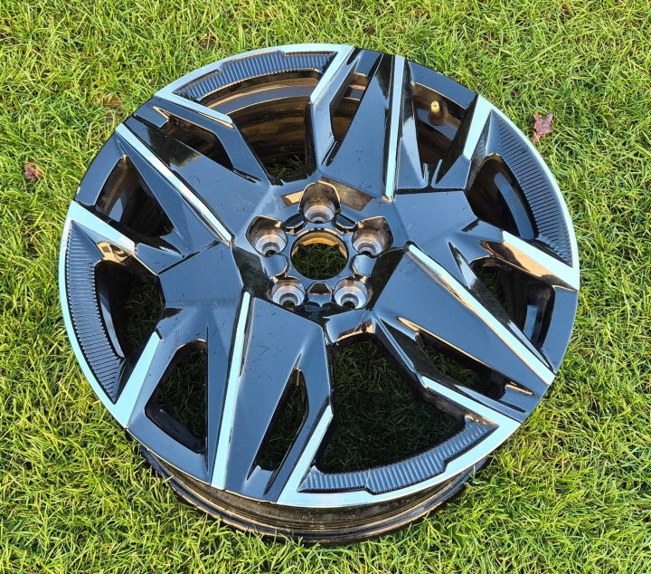 1x Alufelge 19 Zoll 7.5" 5x108 50ET Glanz Schwarz 9842668980 Peugeot Rim Wheel FEL5332116135vy