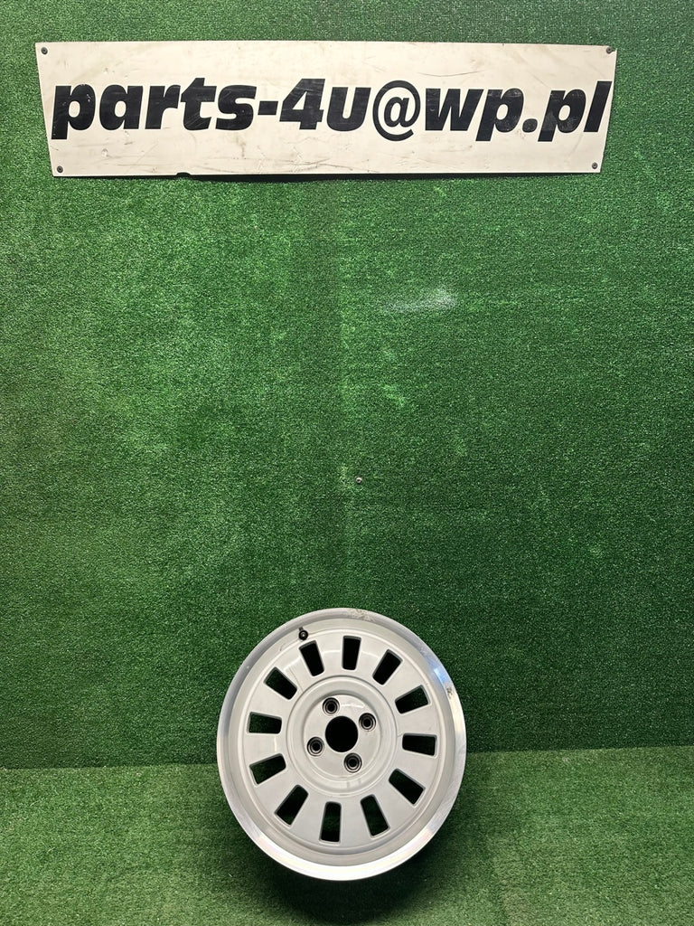 1x Alufelge 16 Zoll 6.0" 4x100 43ET Glanz Schwarz 1S0601025B VW I Rim Wheel FEL3848721603kg