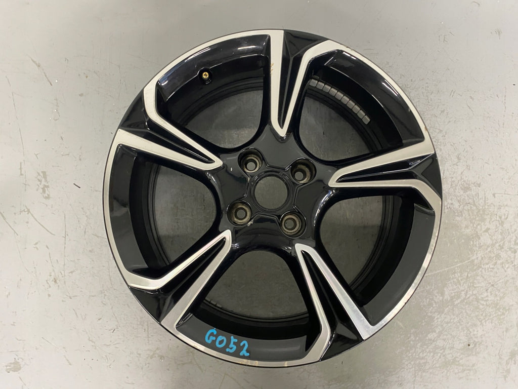 1x Alufelge 17 Zoll 7.0" 4x108 38ET Glanz Schwarz 39182183 Opel Corsa F FEL7865285357pr