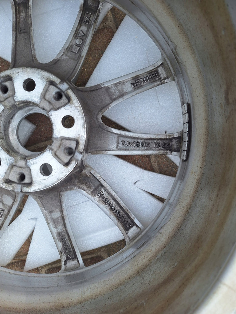 1x Alufelge 18 Zoll 7.0" 5x112 22ET Glanz Silber 6880047 BMW X3 G01 G02 FEL7725055050ra
