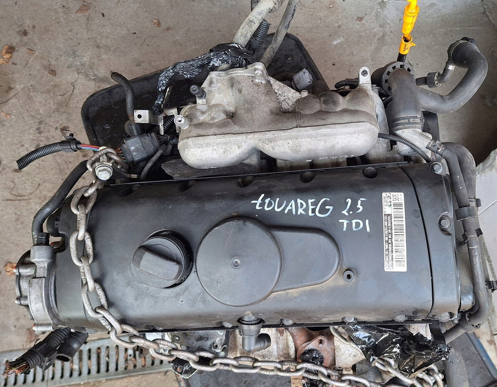 Motor VW Touareg BPD 2.5 TDI 163PS 120kW Diesel Engine Komplett