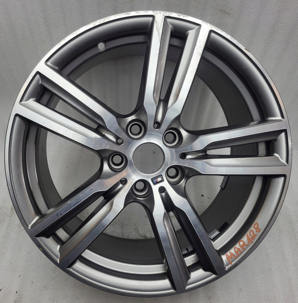 1x Alufelge 18 Zoll 8.0" 5x112 57ET Glanz Graphit 7848602 BMW 2 F45 F46 Mg FEL8596243363wg