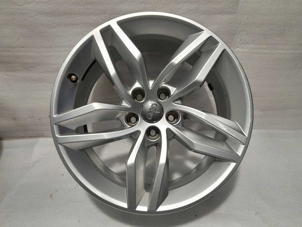 4x Alufelge 18 Zoll 8.5" 5x112 29ET Silber 8W0601025BH Audi A4 B9 Rim Wheel FEL7813945644ow